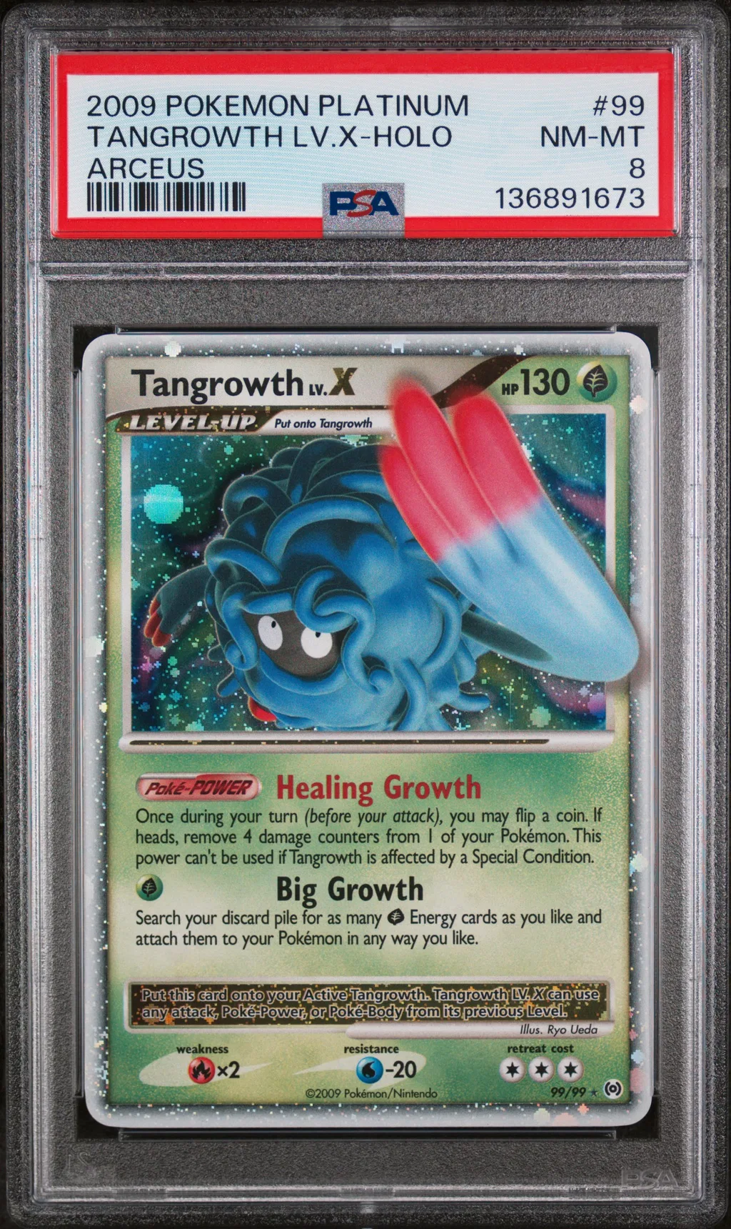 Tangrowth LV.X-Holo card artwork