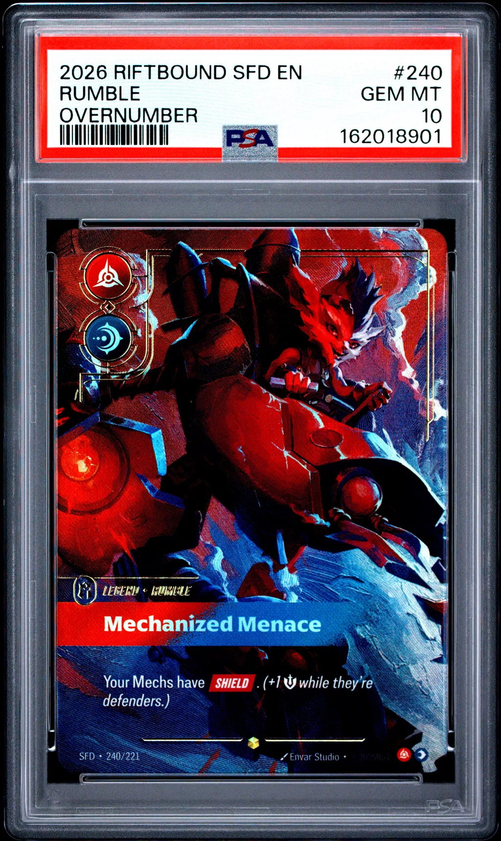 Rumble - Mechanized Menace card artwork