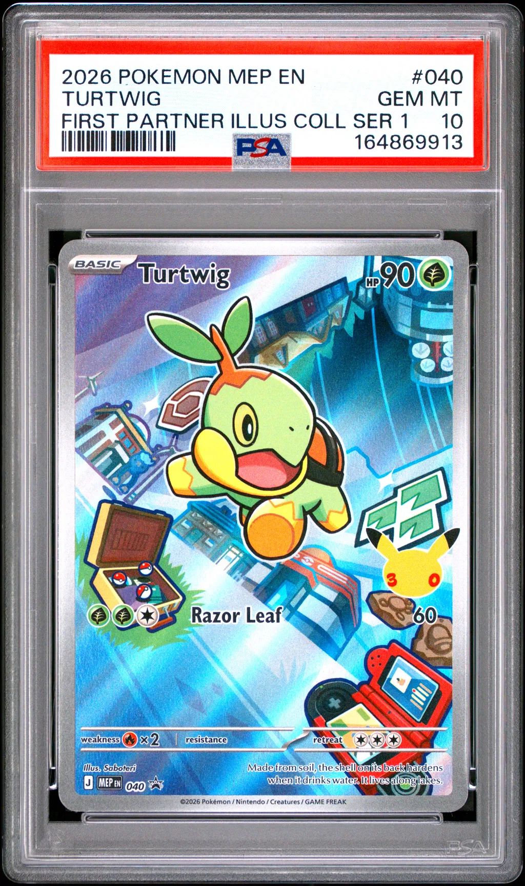 Turtwig card artwork