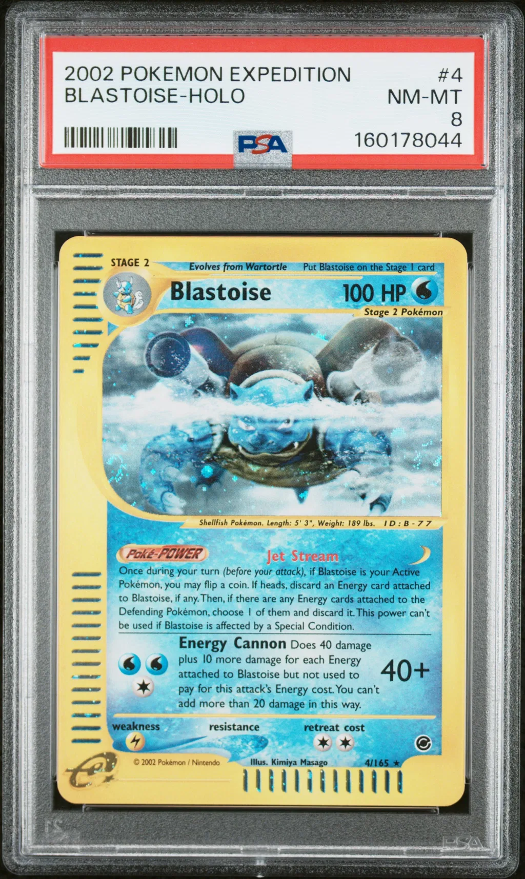 Blastoise-Holo card artwork