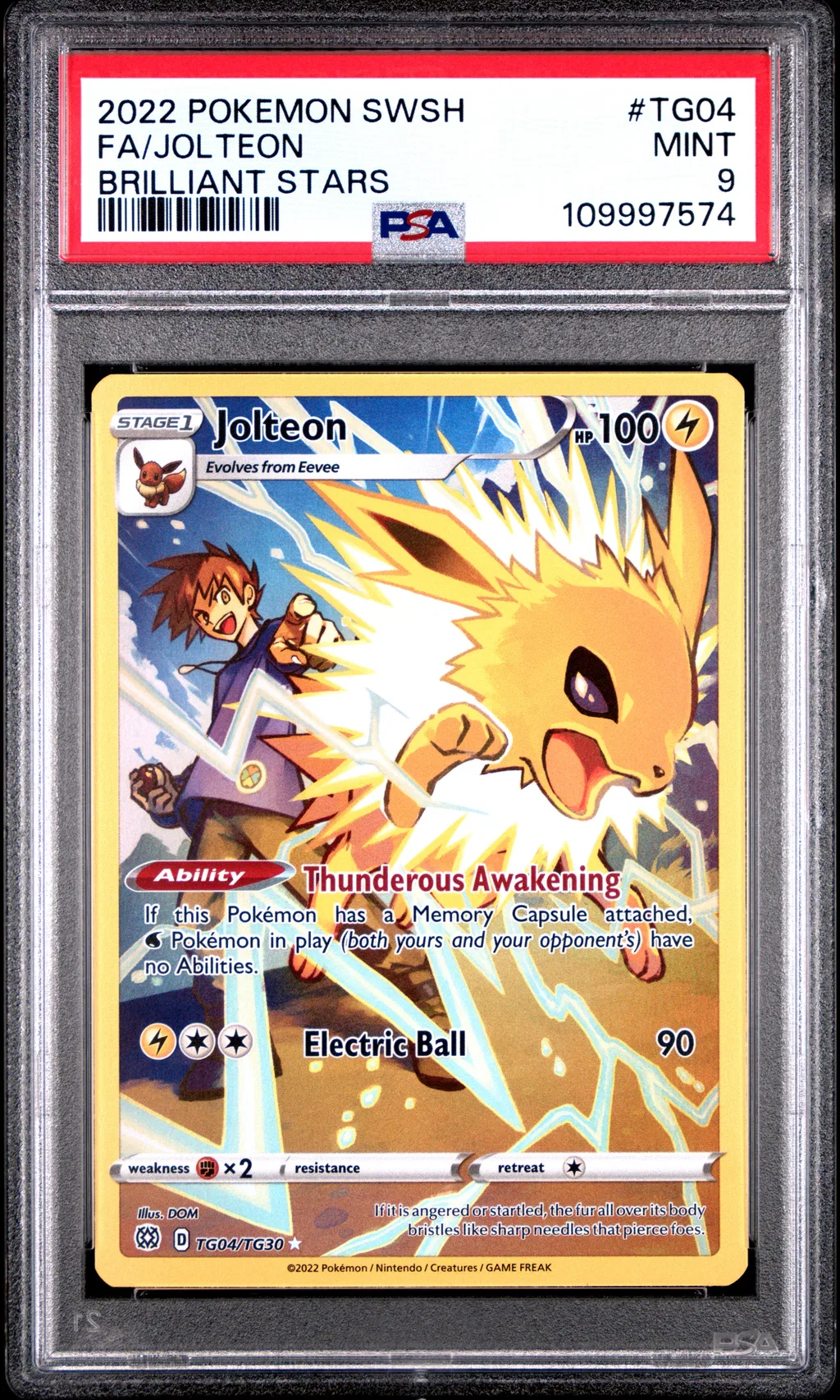 Full Art/Jolteon card artwork