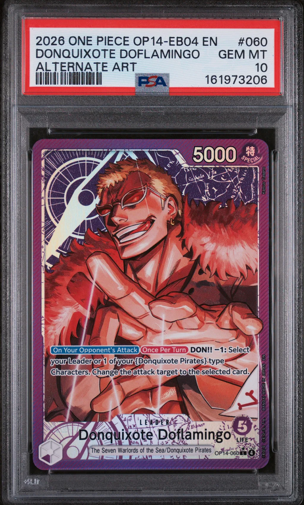 Donquixote Doflamingo card artwork