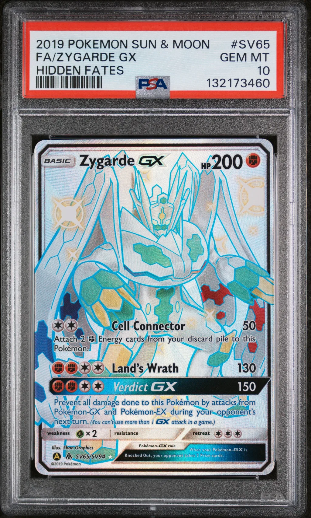 Full Art/Zygarde GX card artwork