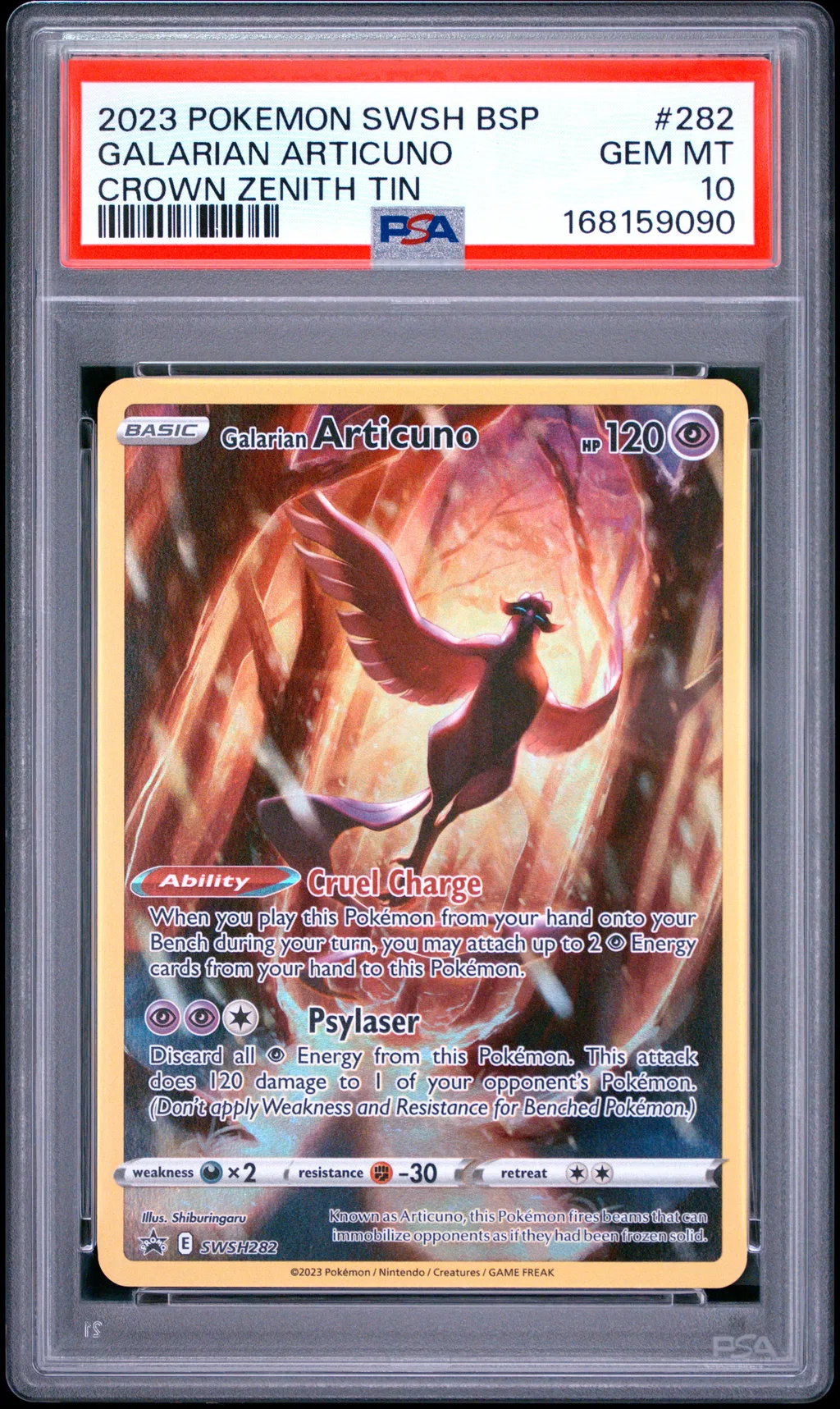 Galarian Articuno card artwork