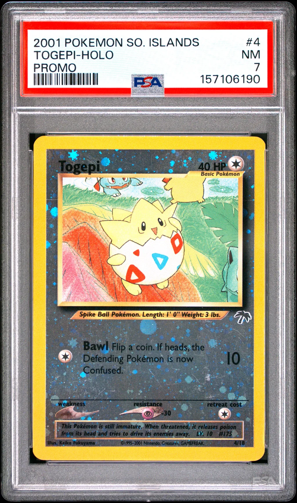 Togepi-Holo card artwork