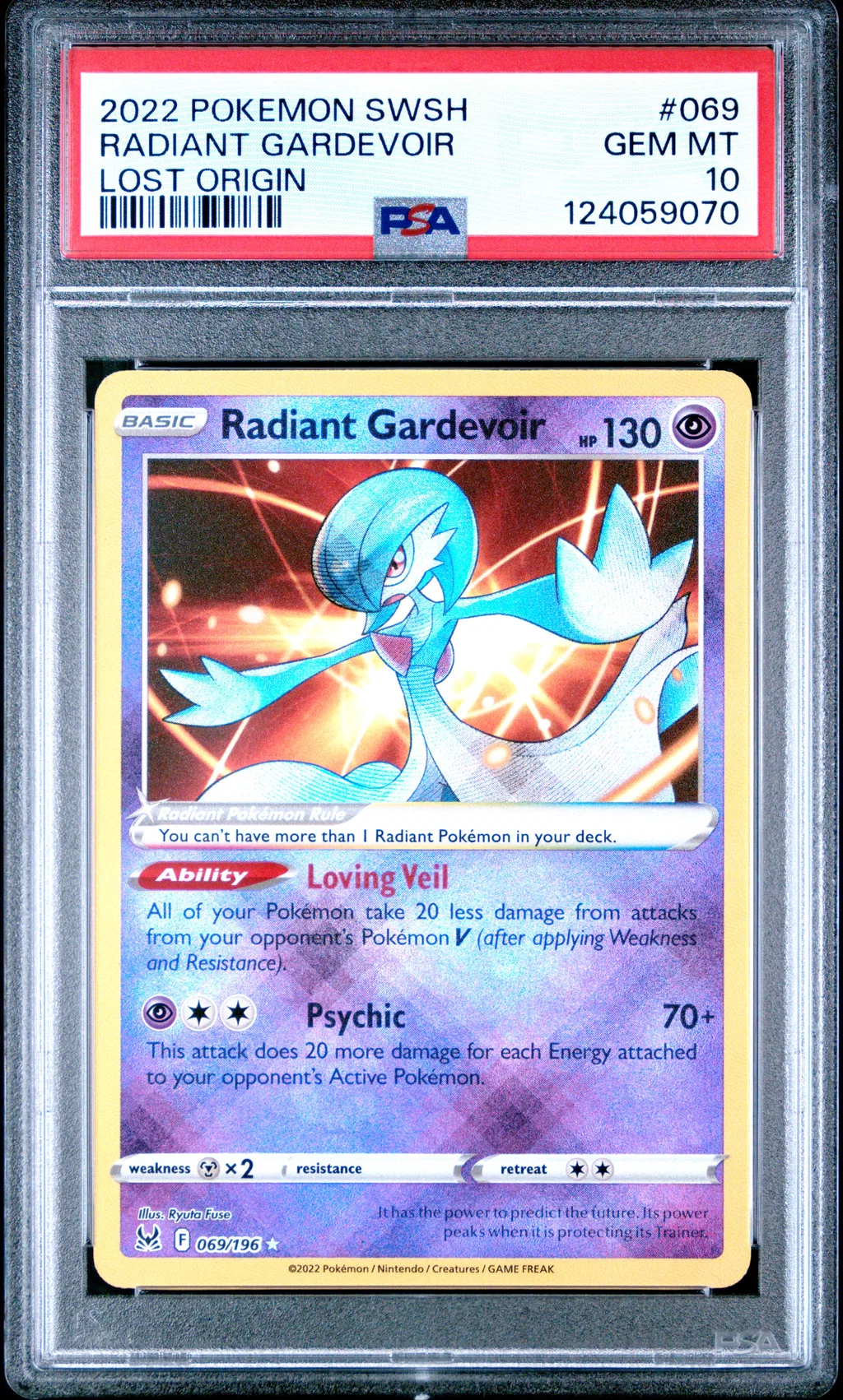 Radiant Gardevoir card artwork