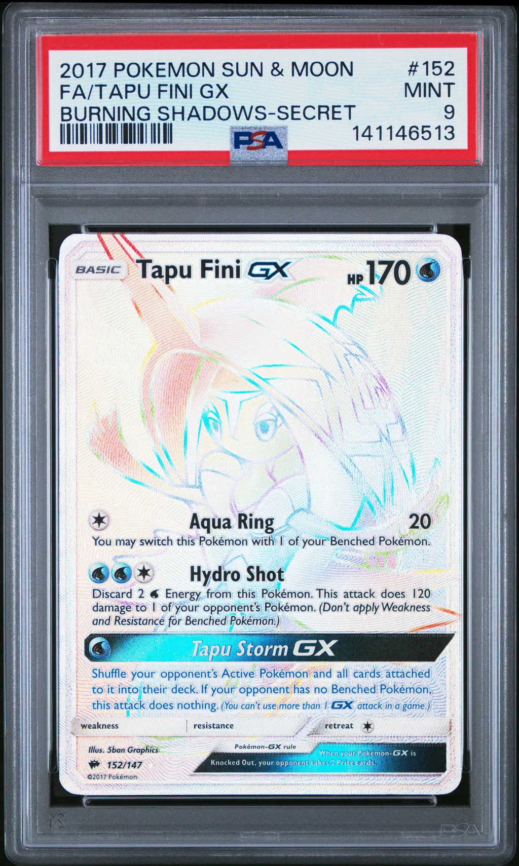 Full Art/Tapu Fini GX card artwork