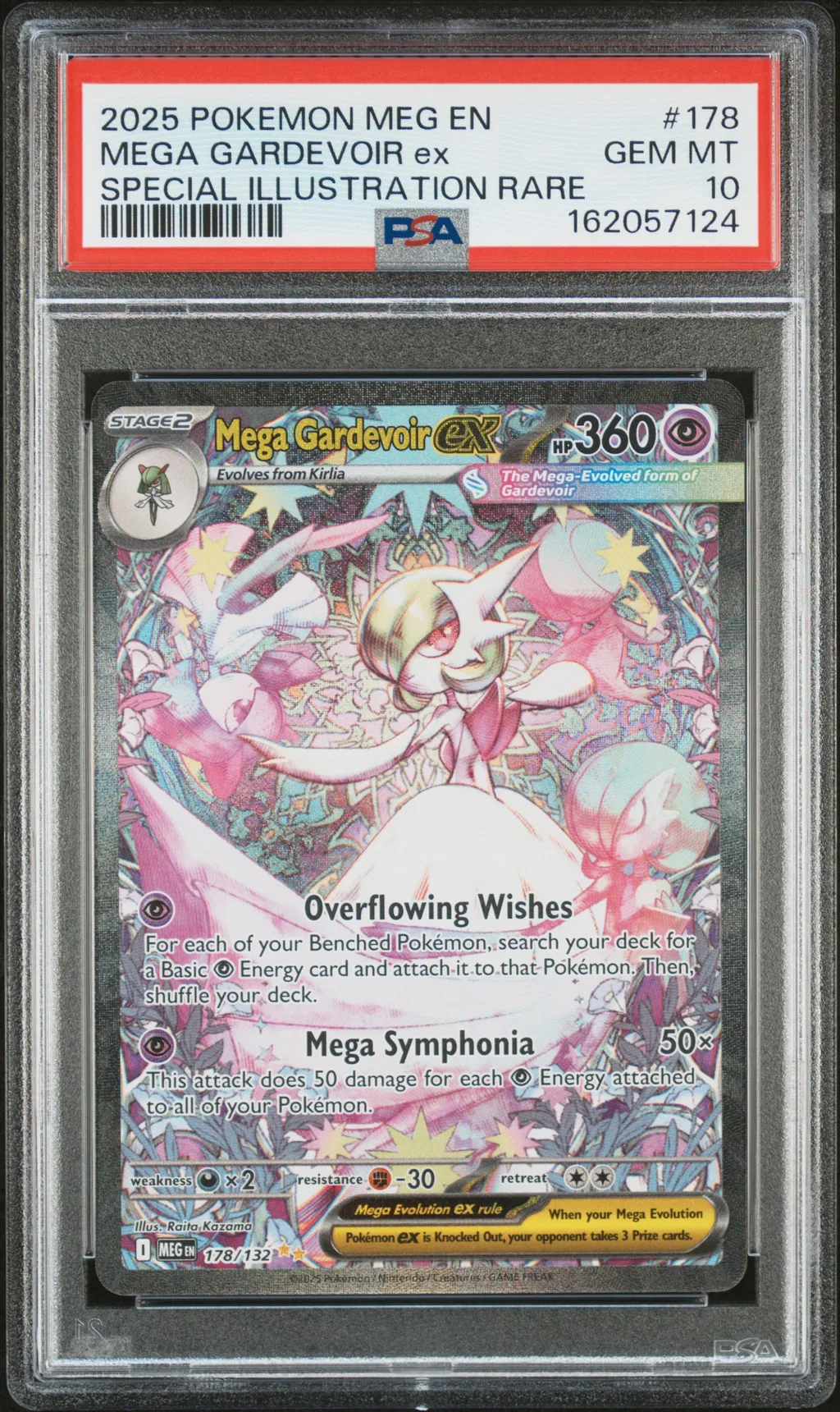 Mega Gardevoir EX card artwork