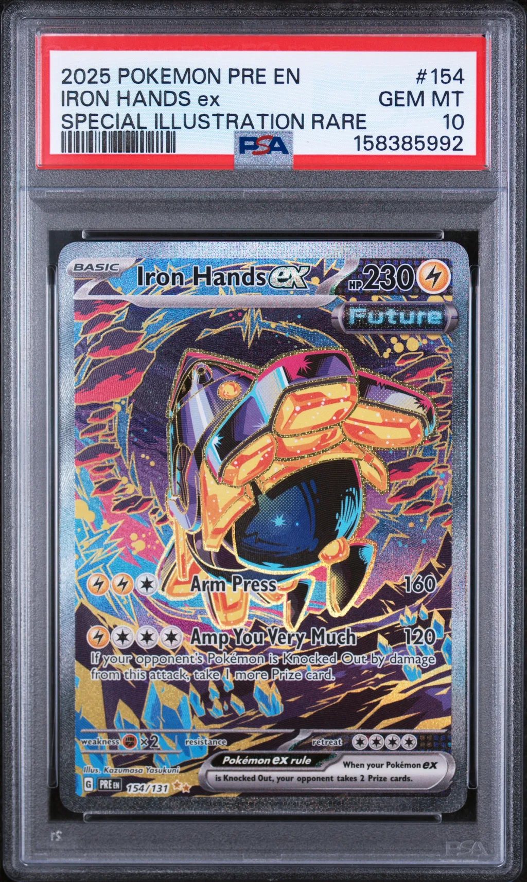 Iron Hands EX card artwork