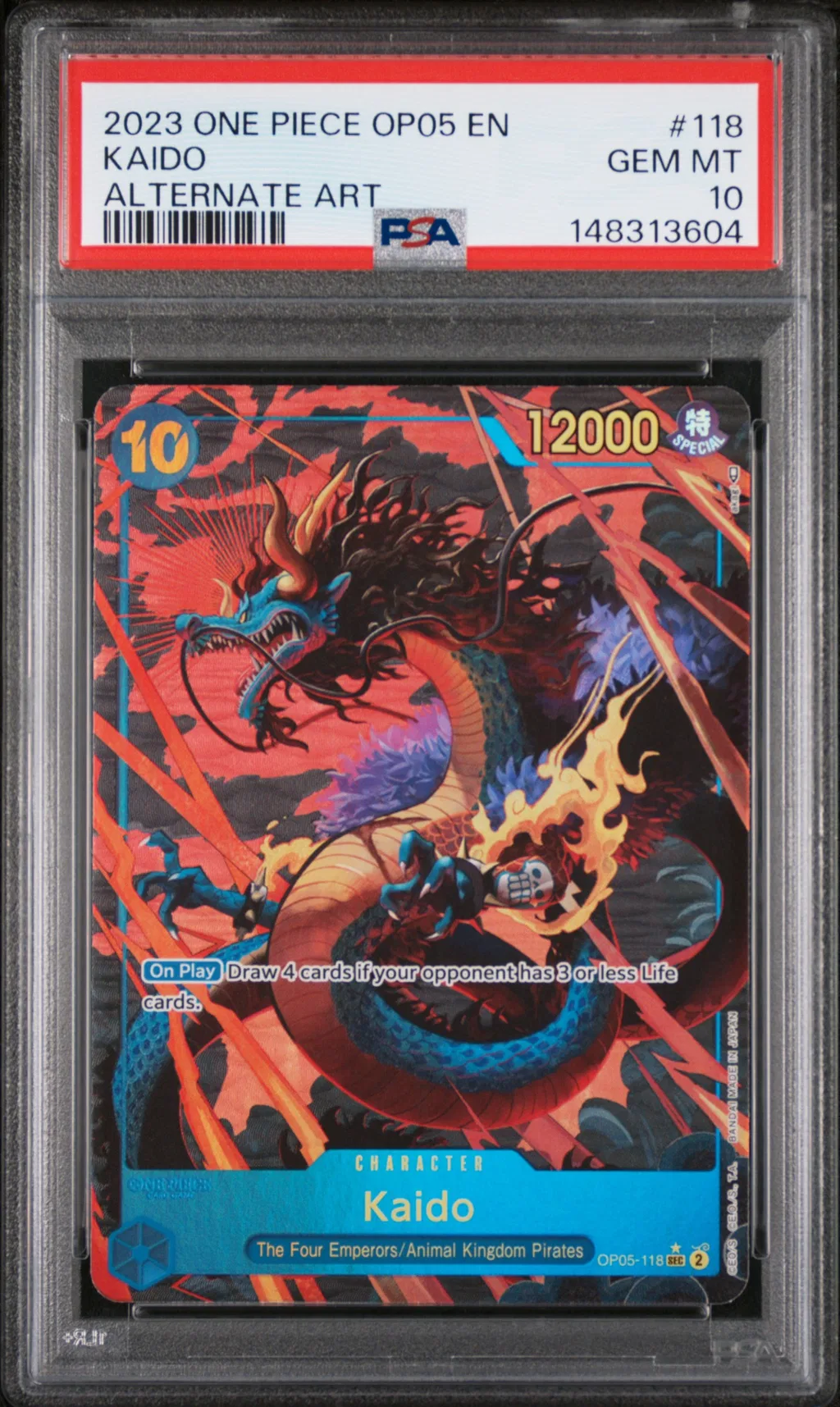 Kaido card artwork