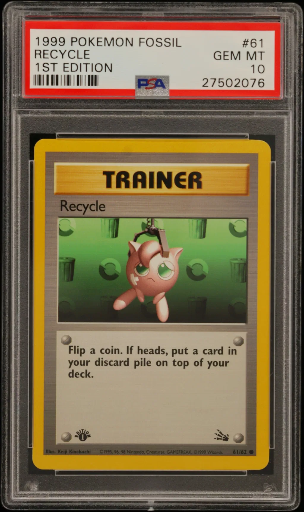 Recycle card artwork