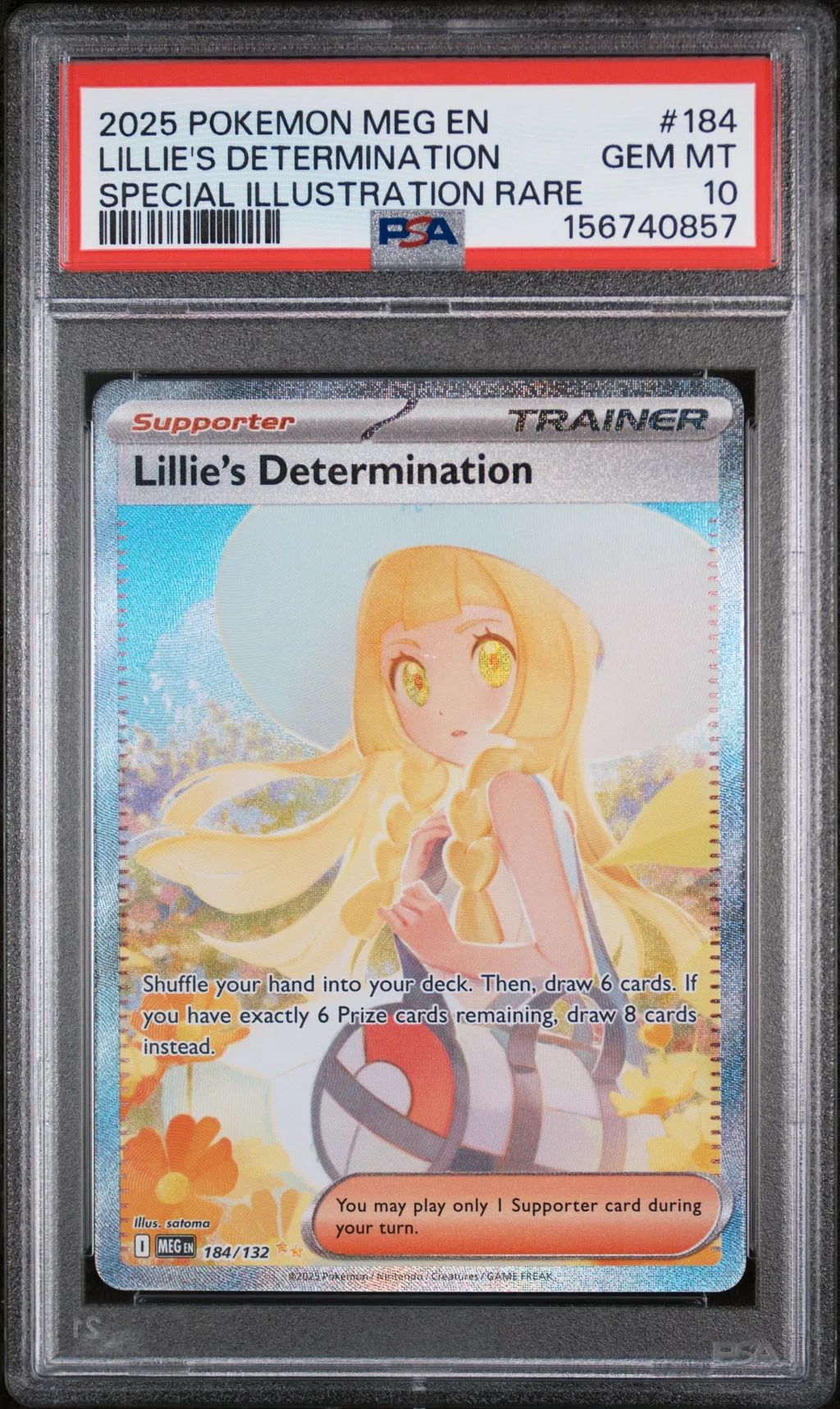 Lillie's Determination card artwork