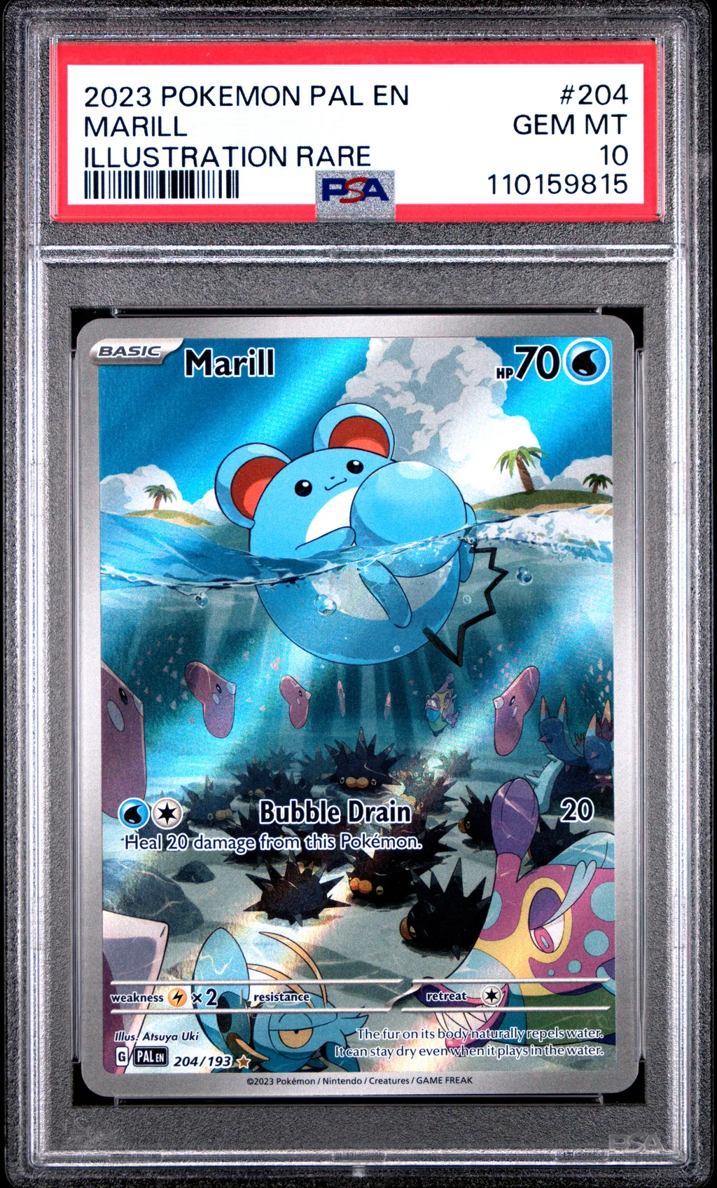 Marill card artwork