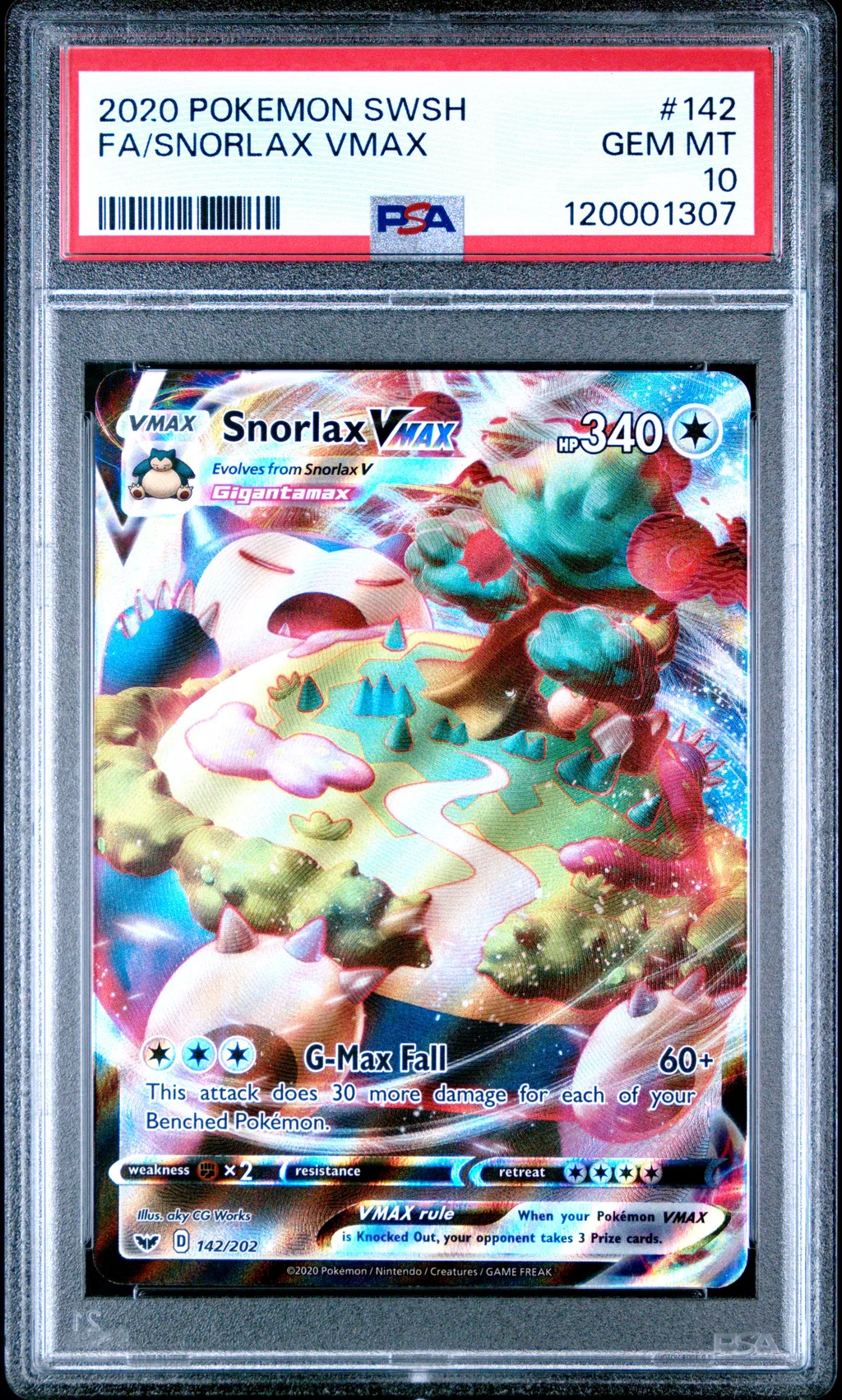 Full Art/Snorlax Vmax card artwork