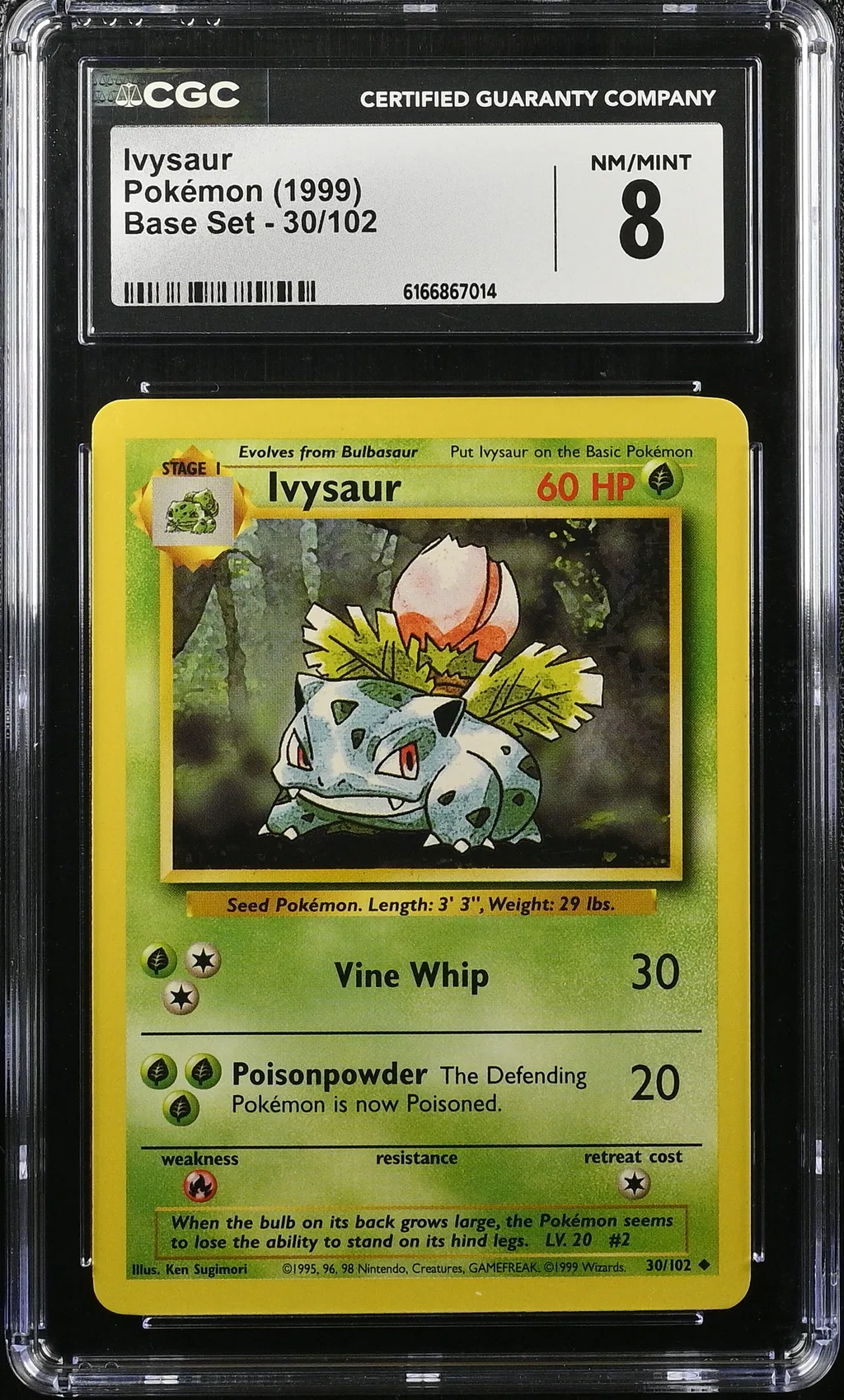 Ivysaur card artwork