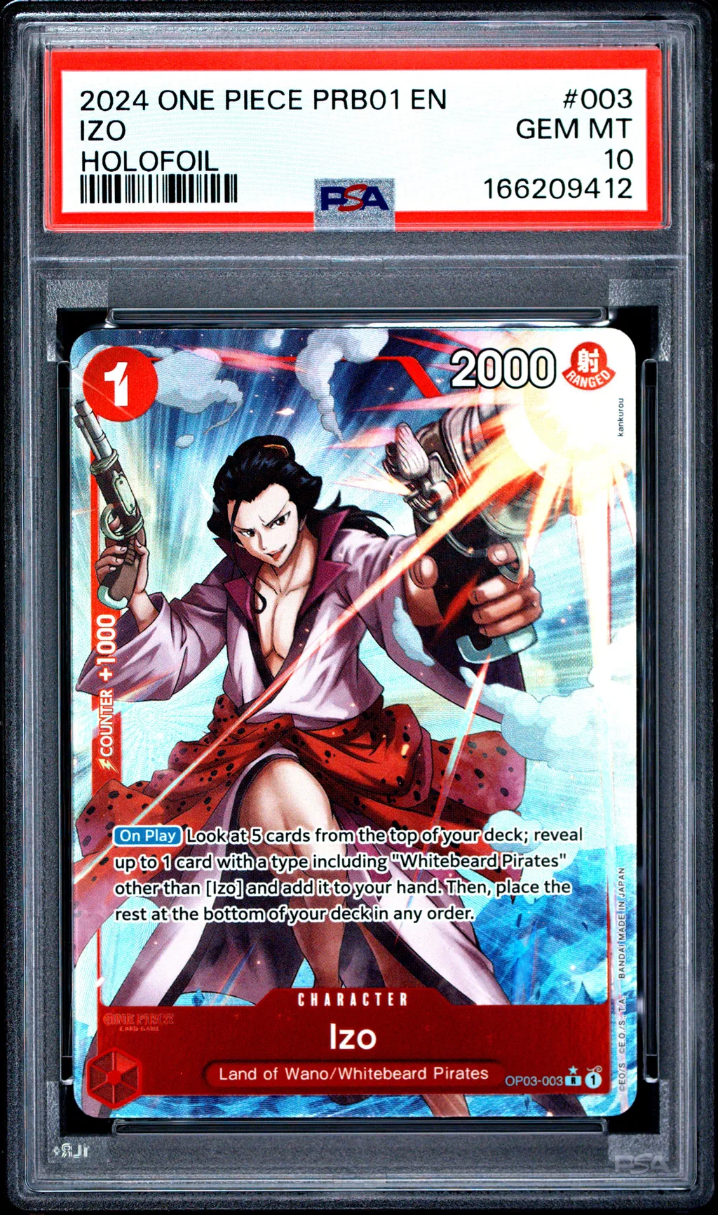 Izo card artwork