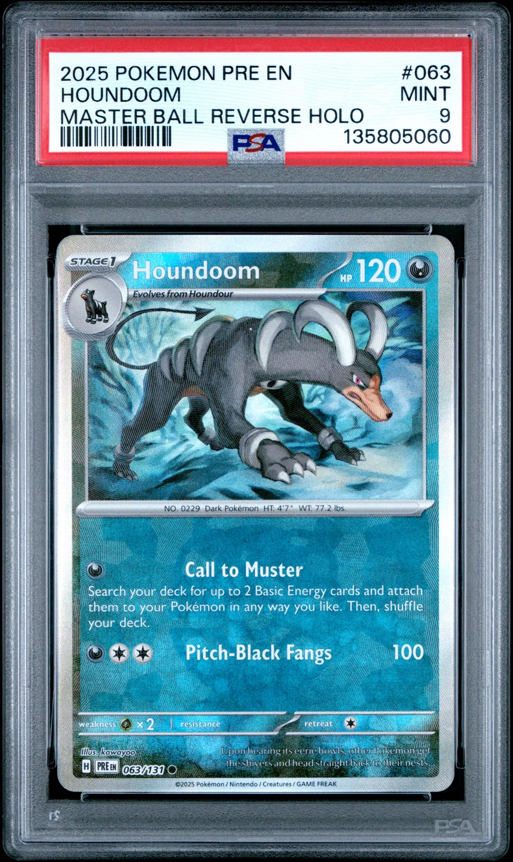 Houndoom card artwork