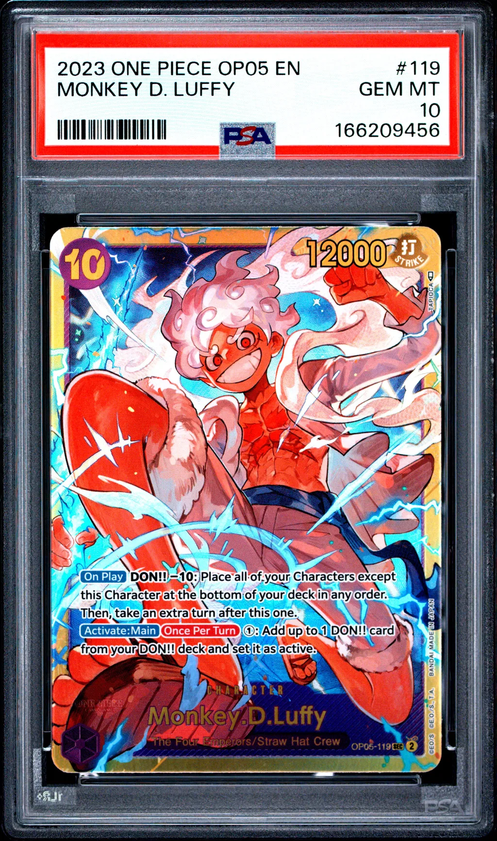 Monkey D. Luffy card artwork