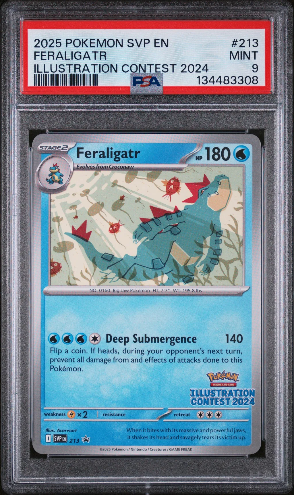 Feraligatr card artwork