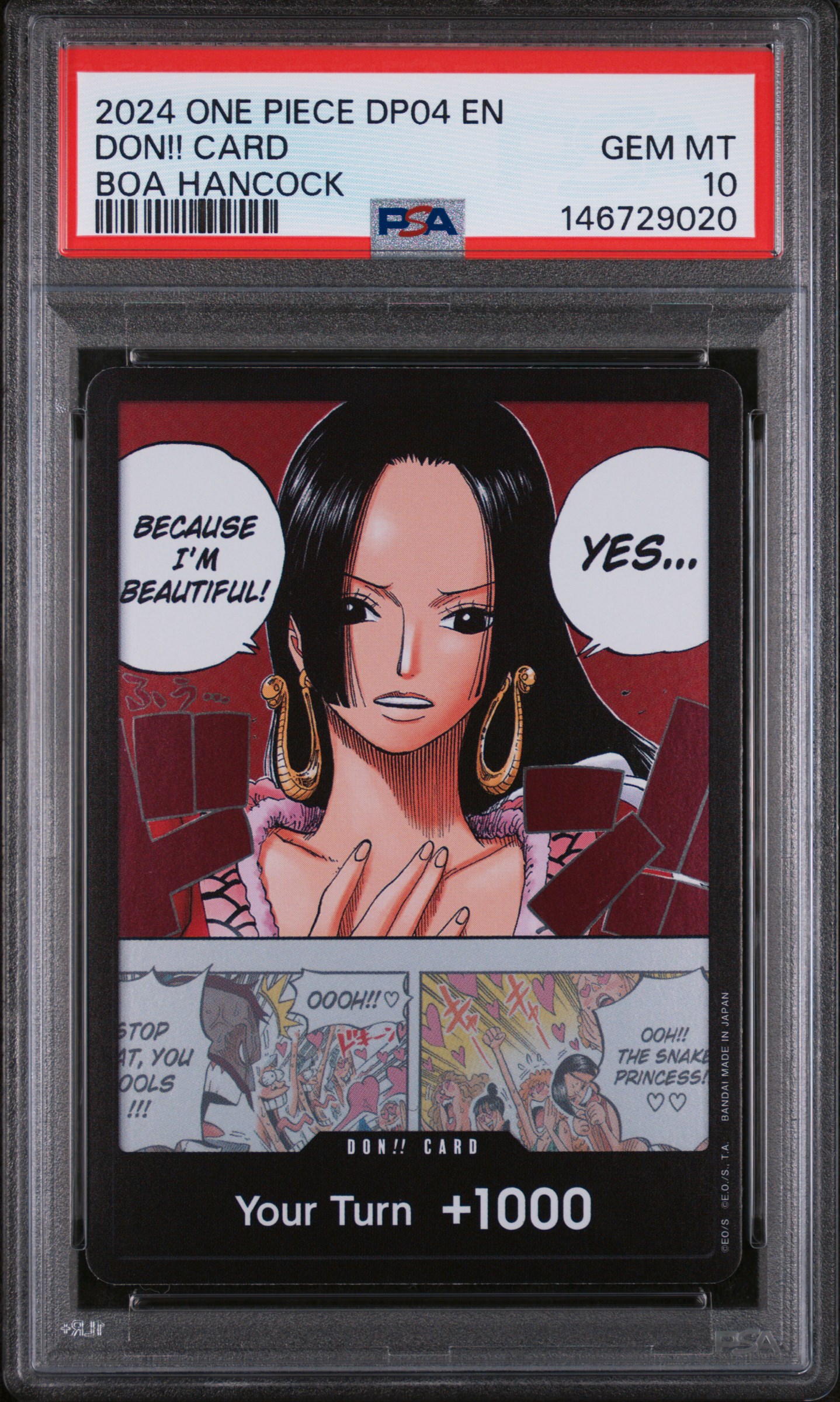 2024 #Na Don!! Card PSA 10 One Piece Double Pack Volume 4