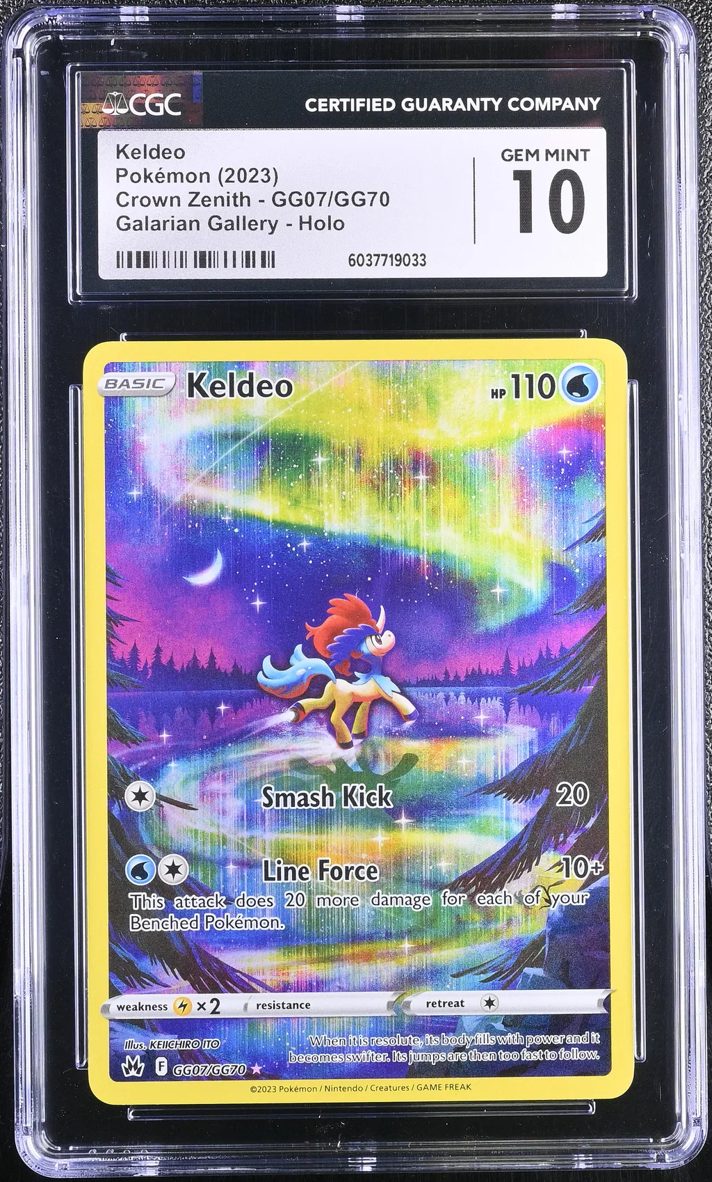 Full Art/Keldeo card artwork