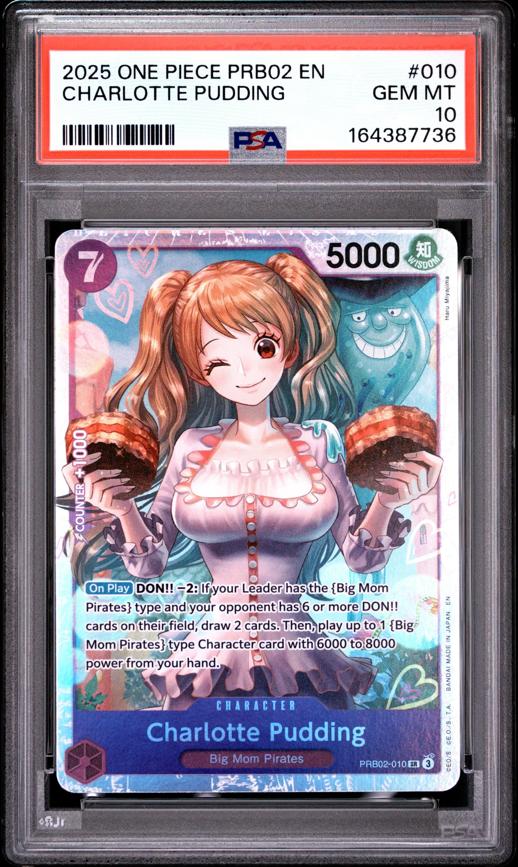 Charlotte Pudding card artwork