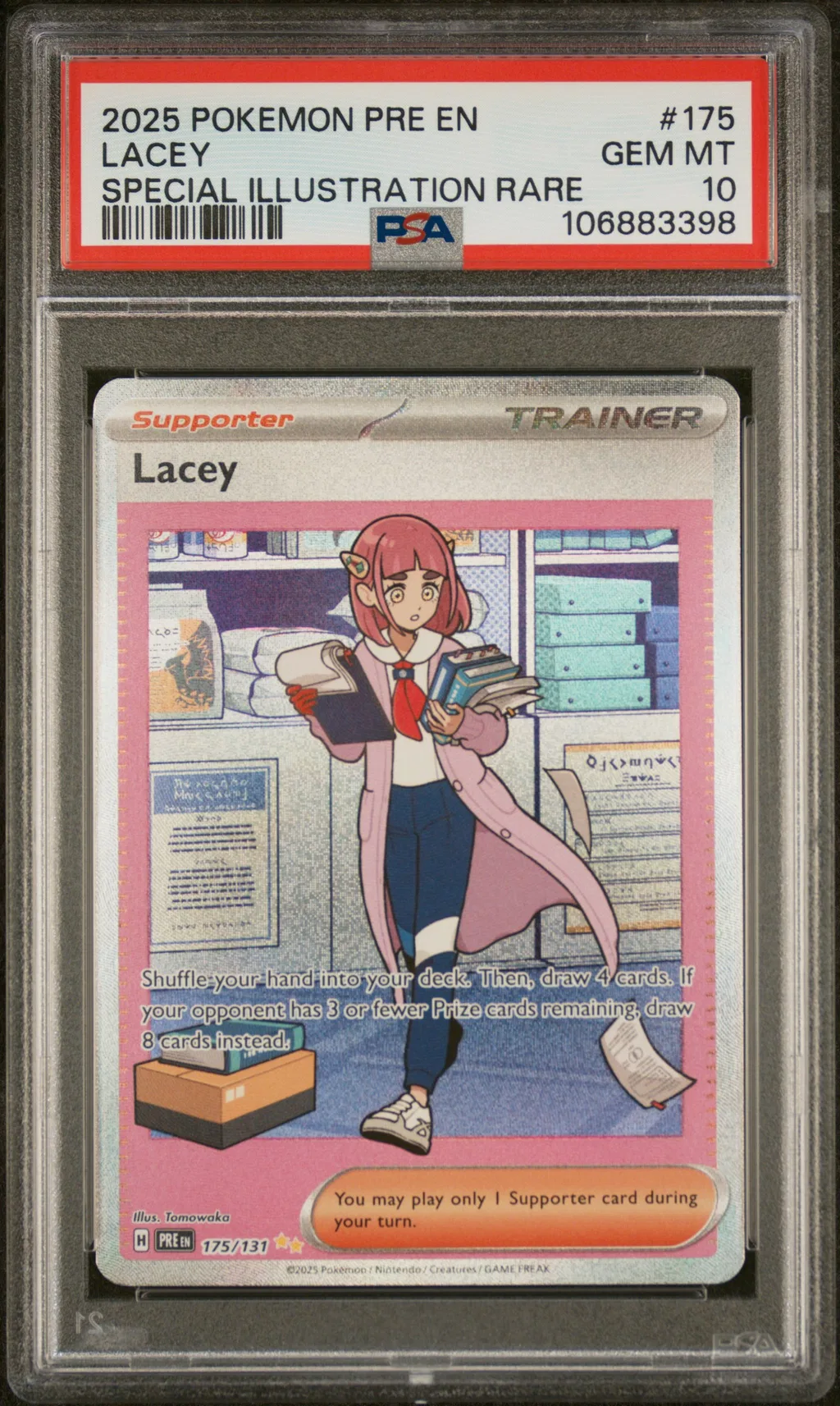 Lacey card artwork