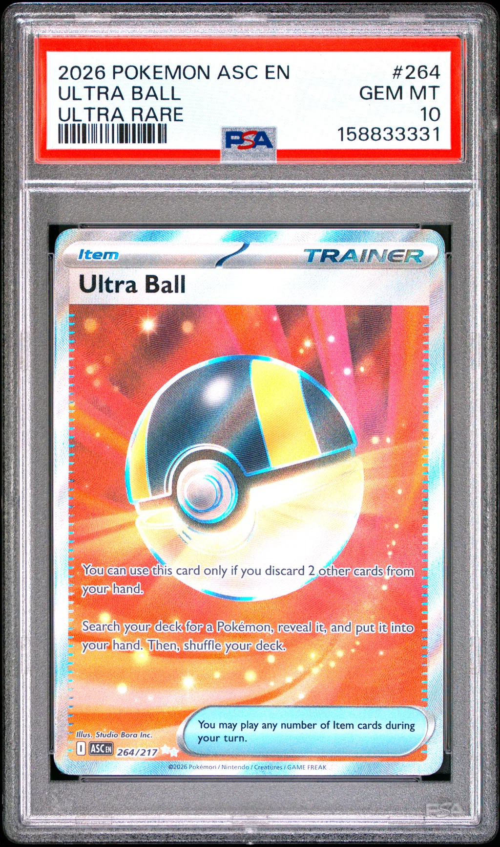 Ultra Ball card artwork