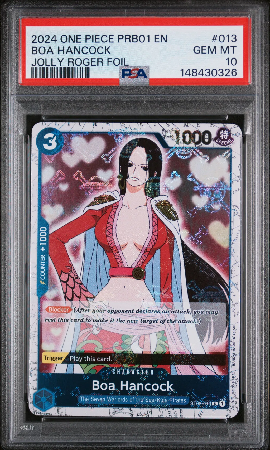 Boa Hancock card artwork