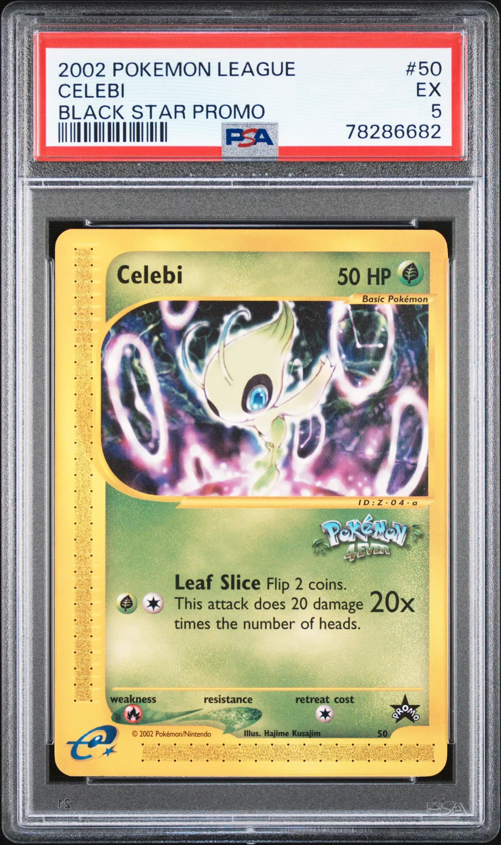 Celebi card artwork