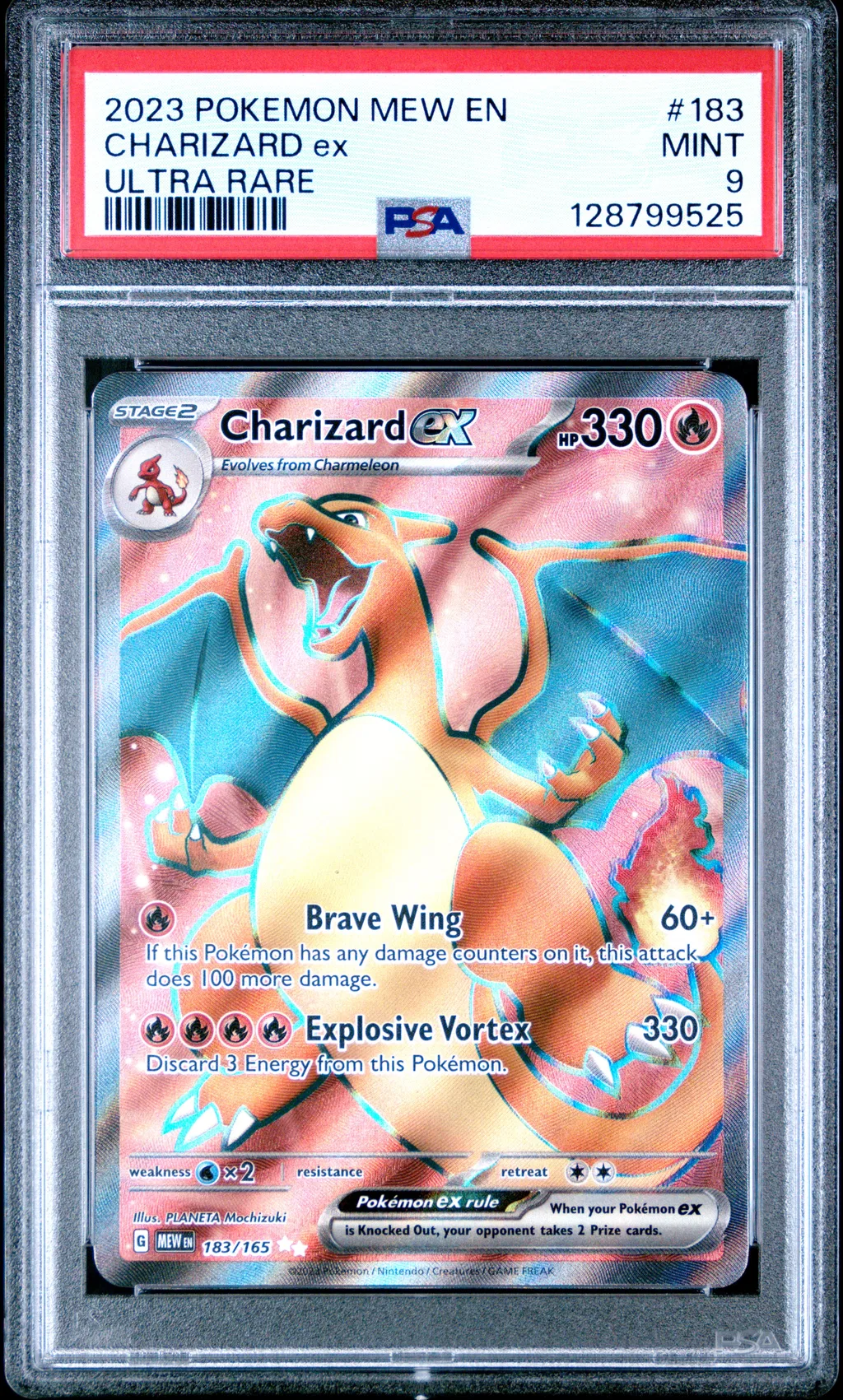 Charizard EX card artwork