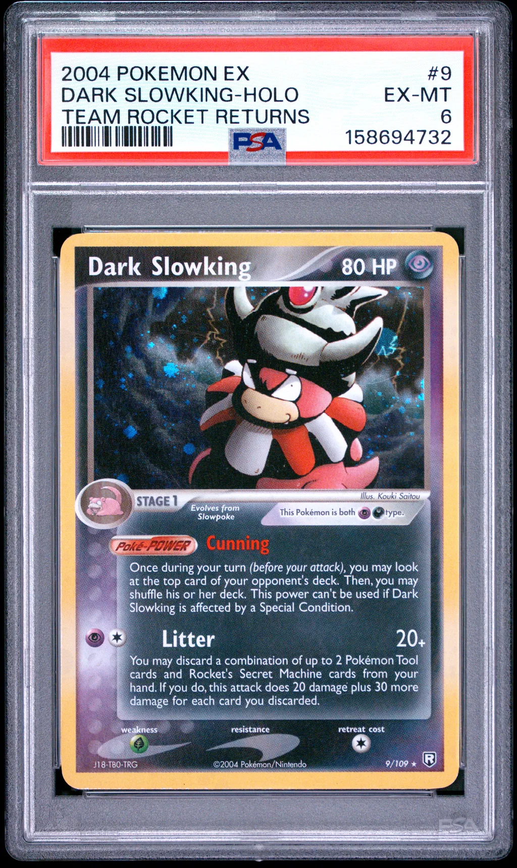 Dark Slowking card artwork