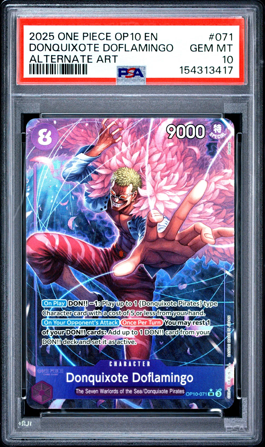 Donquixote Doflamingo card artwork
