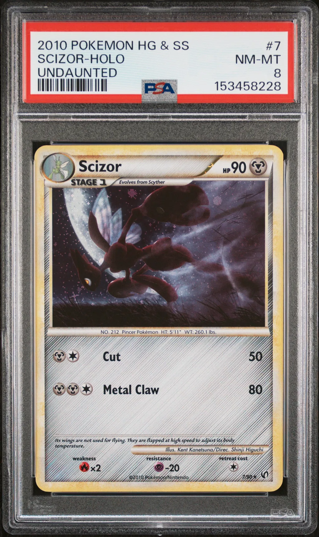 Scizor-Holo card artwork