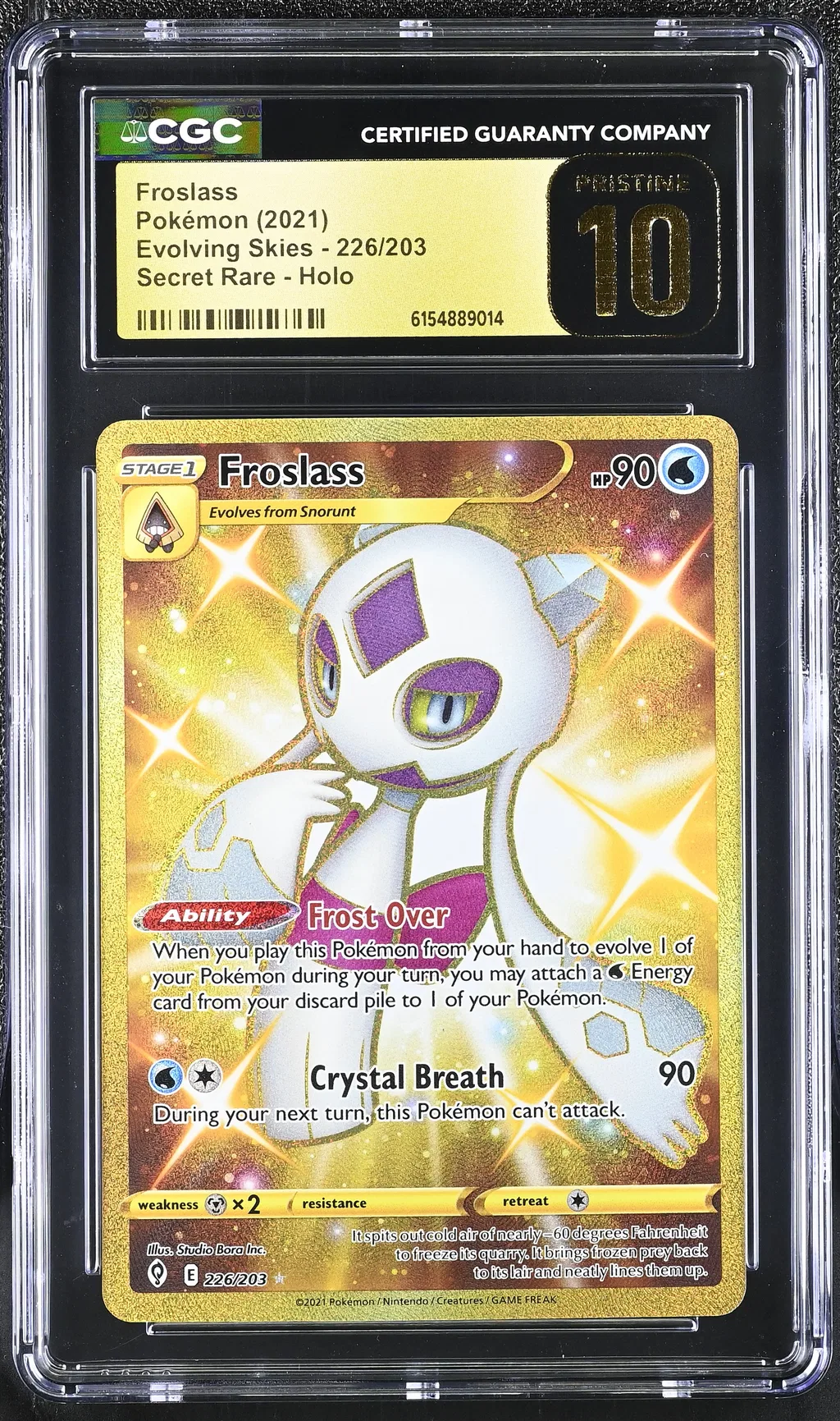 Froslass card artwork