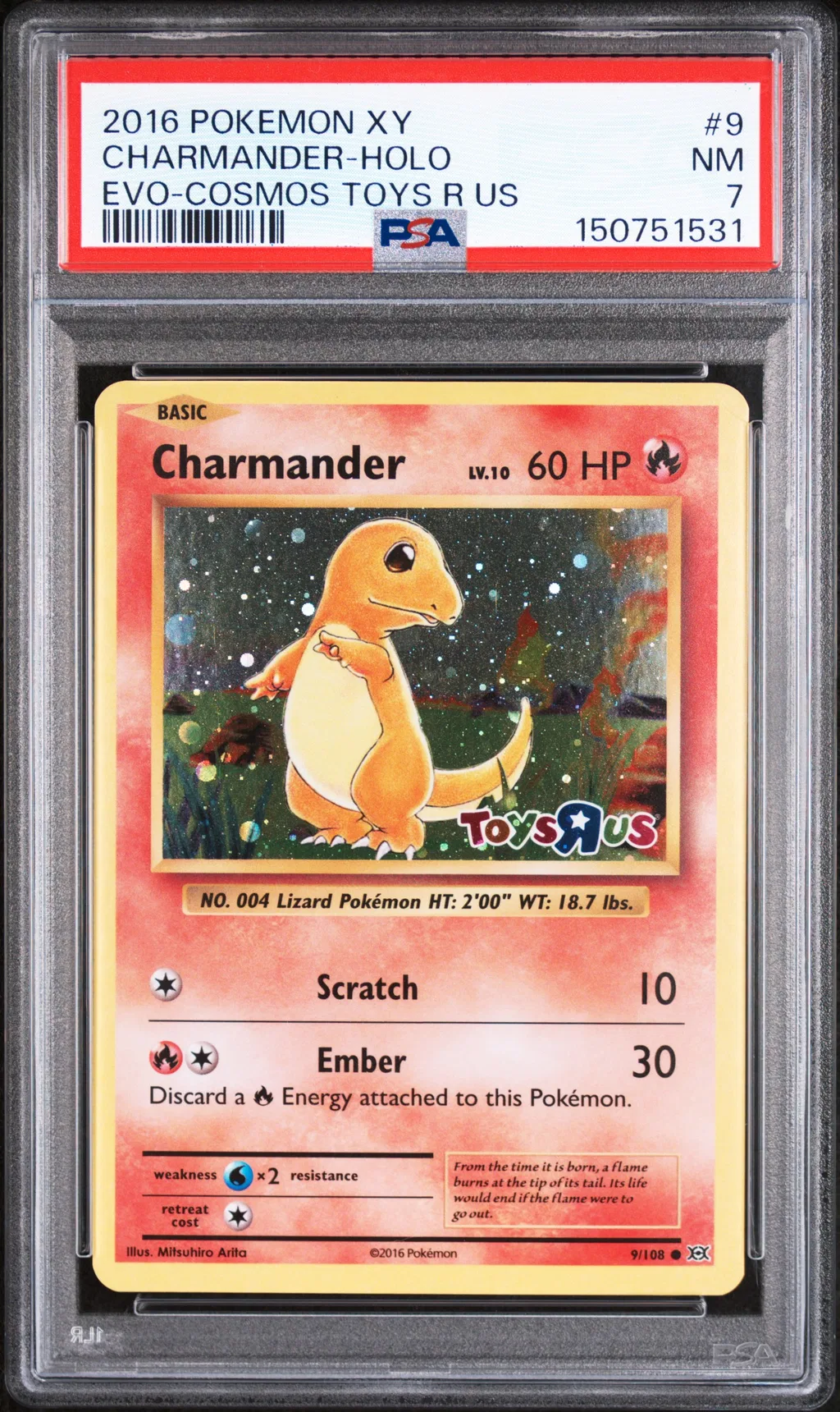 Charmander-Holo card artwork