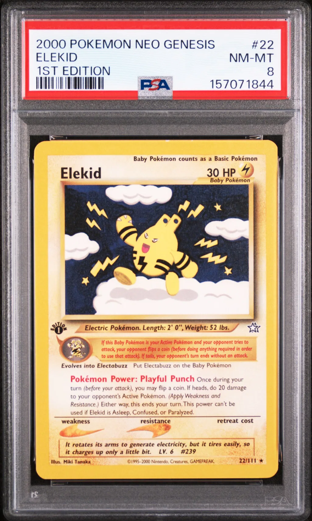 Elekid card artwork