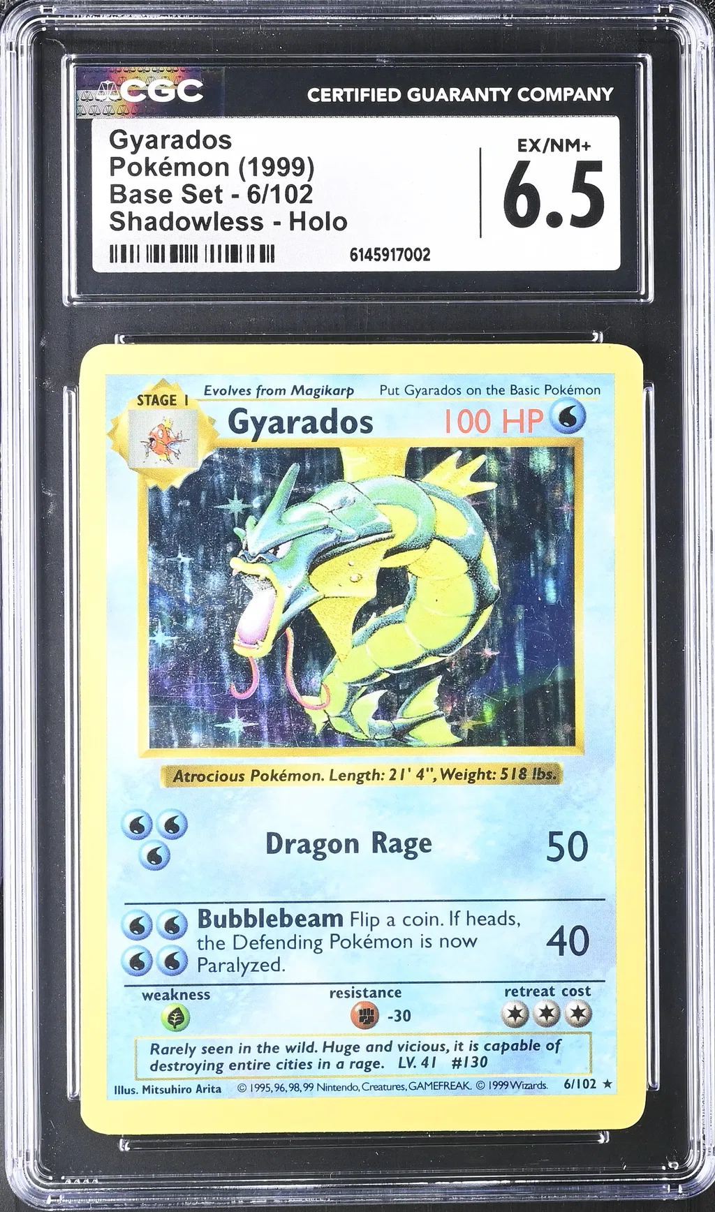 Gyarados-Holo card artwork