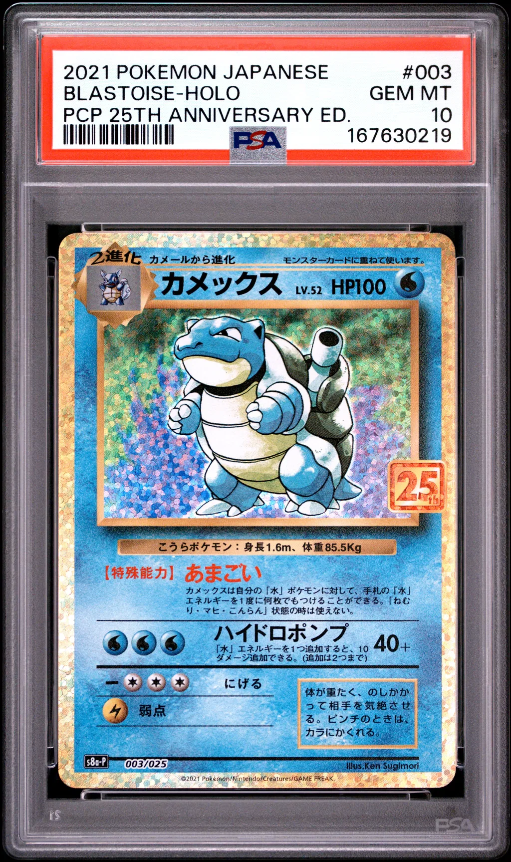 Blastoise-Holo card artwork