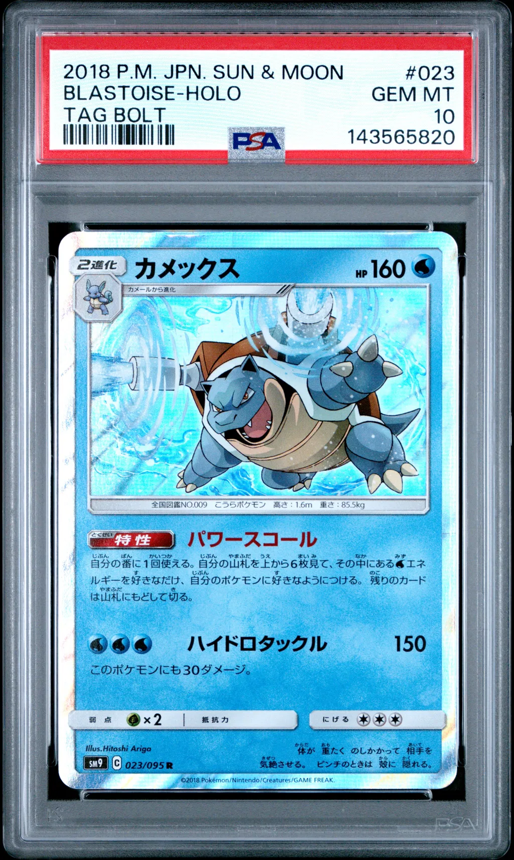 Blastoise card artwork