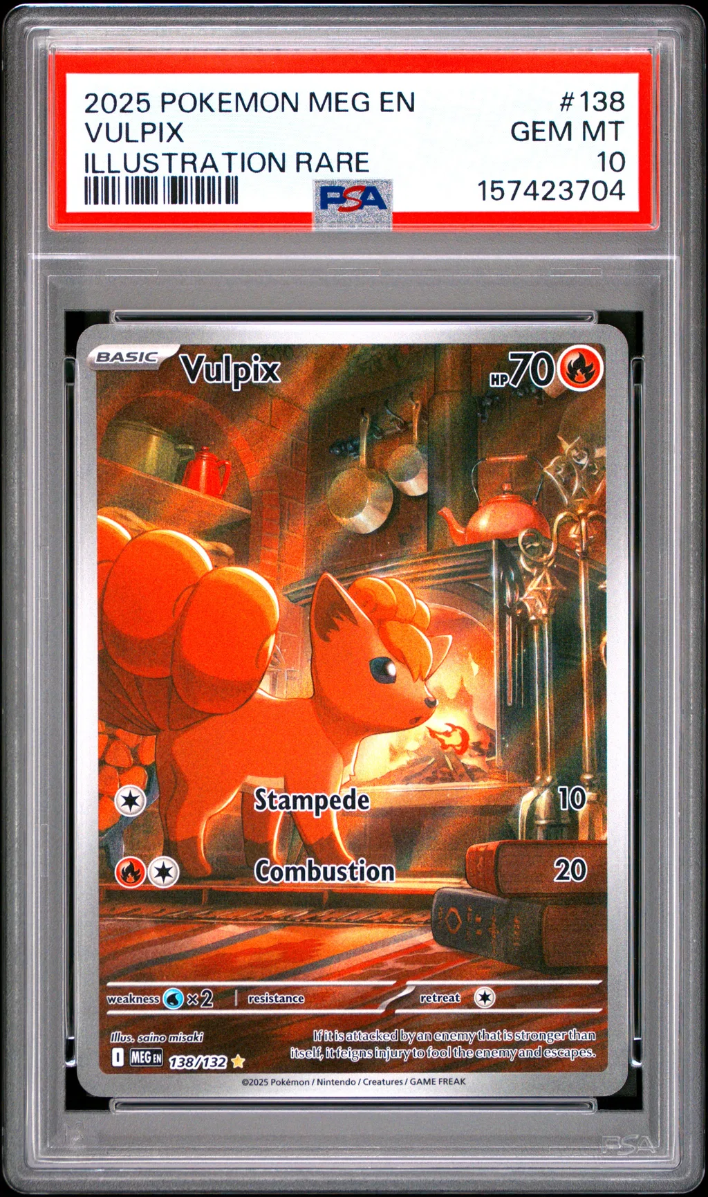 Vulpix card artwork