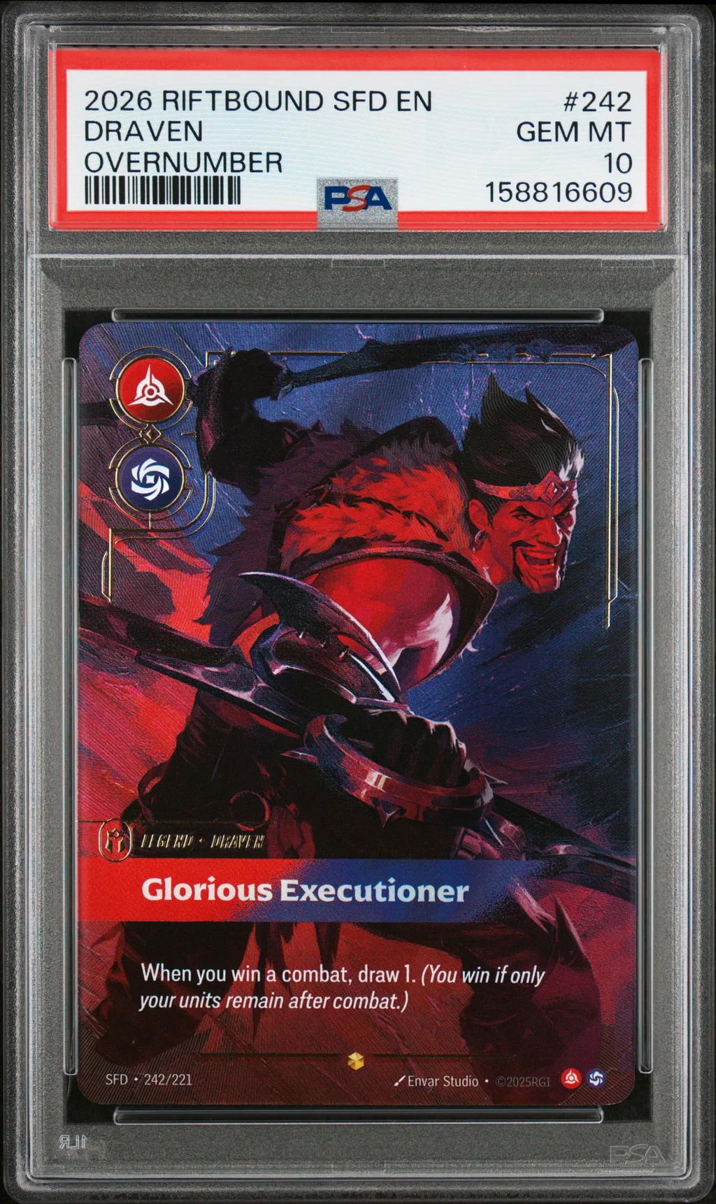 Draven - Glorious Executioner card artwork