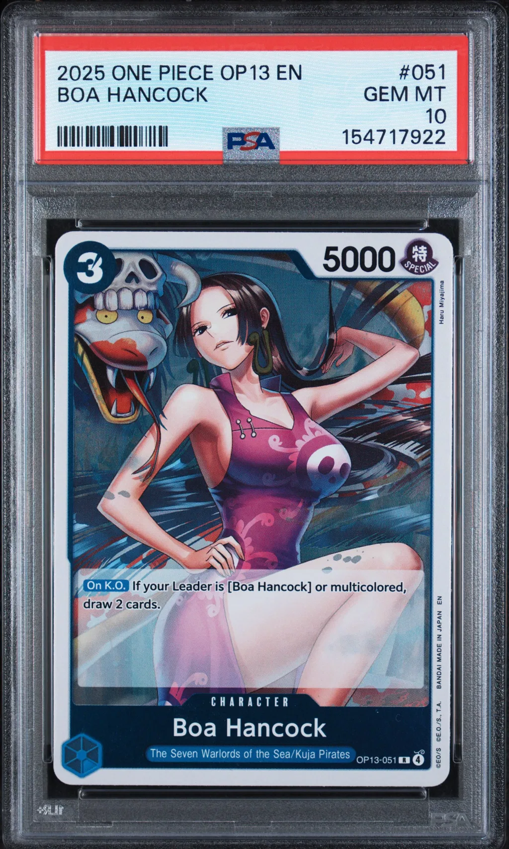 Boa Hancock card artwork