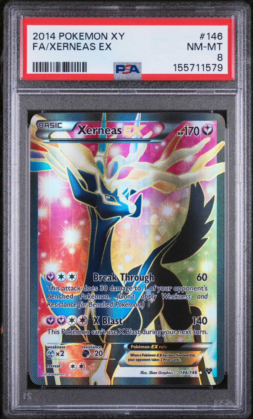 Full Art/Xerneas EX card artwork