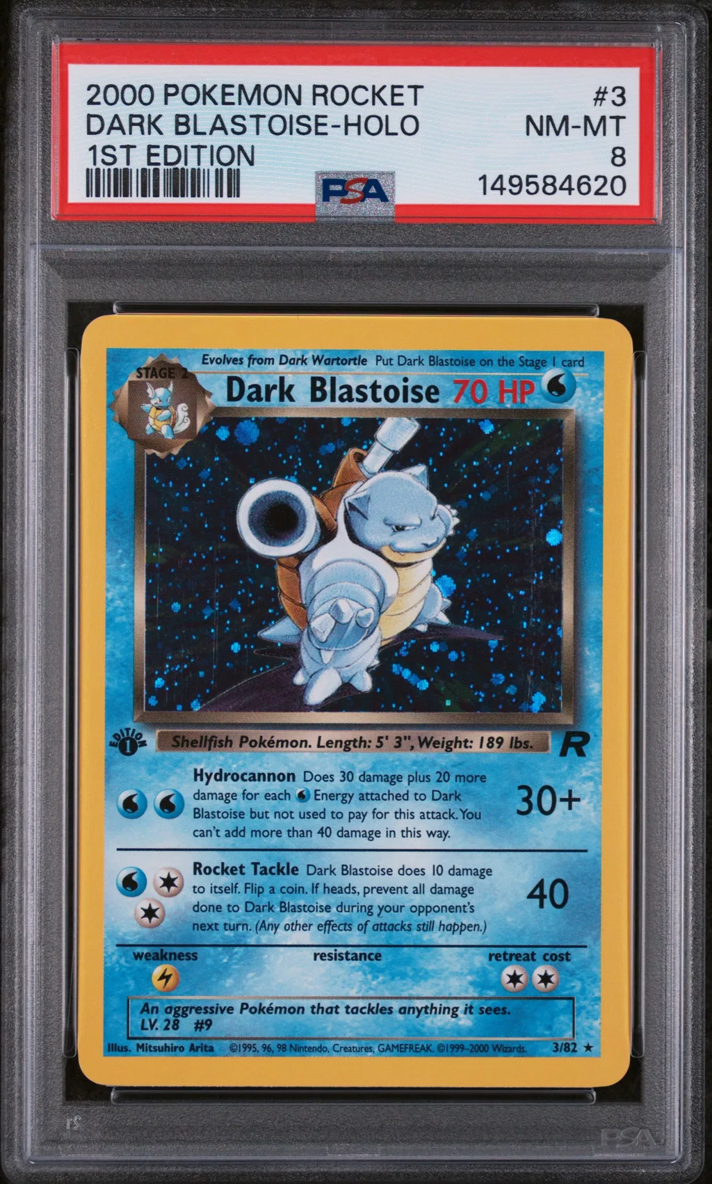 Dark Blastoise-Holo card artwork