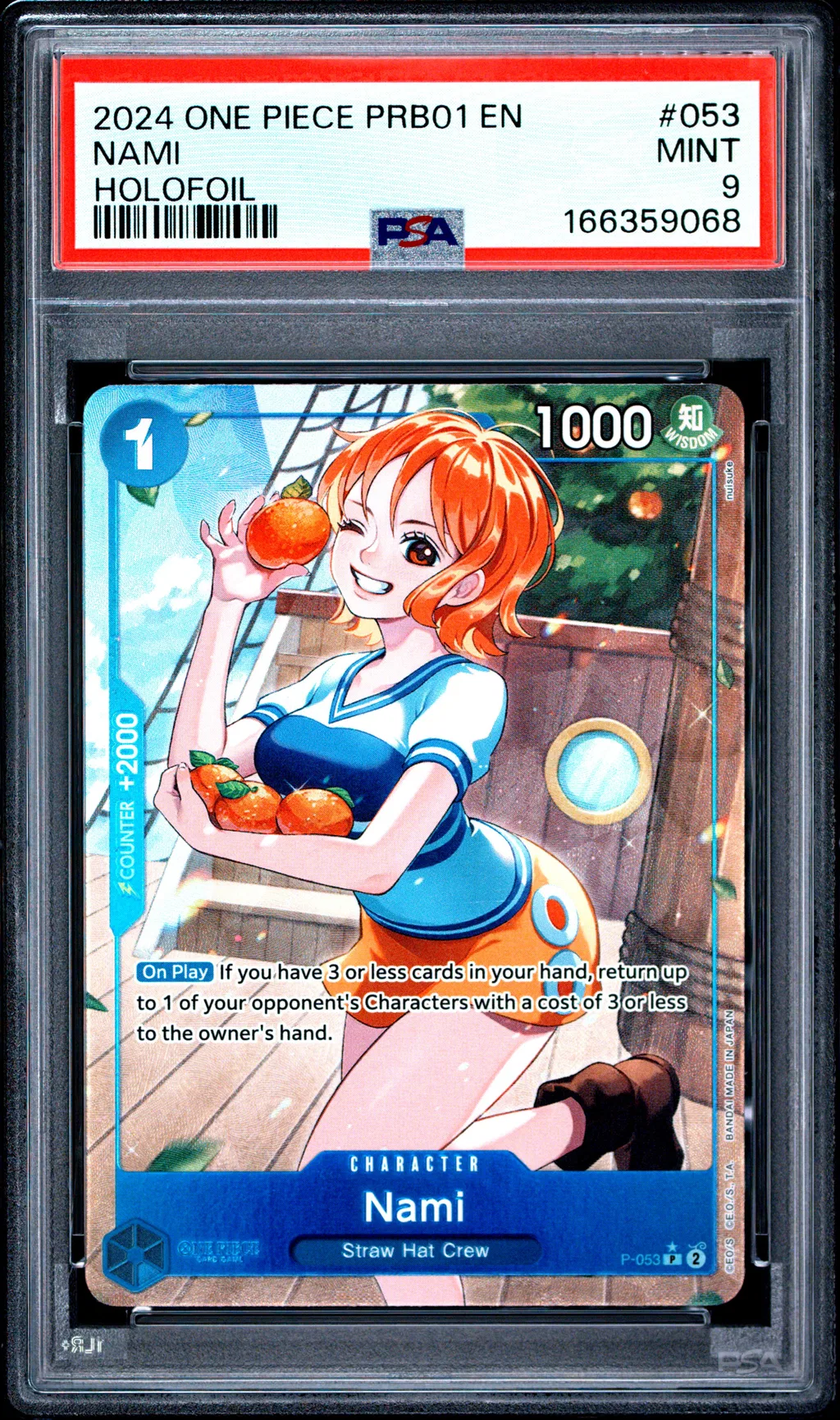 Nami card artwork