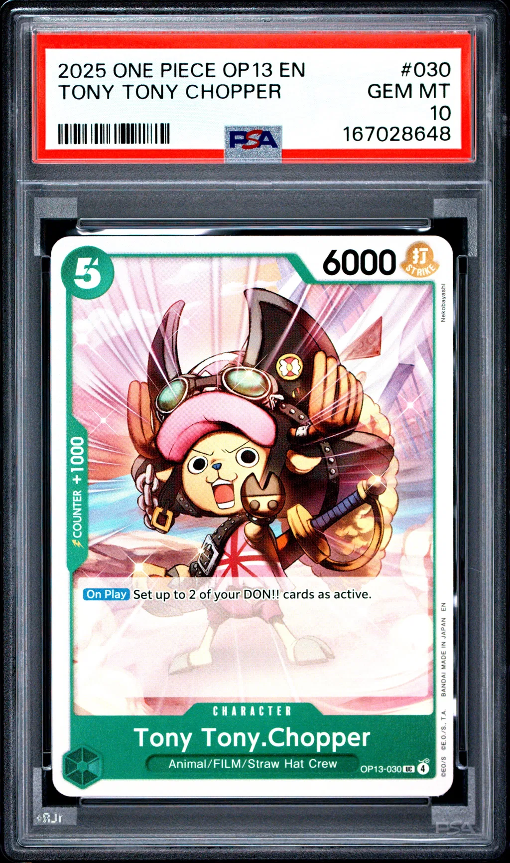 Tony Tony Chopper card artwork