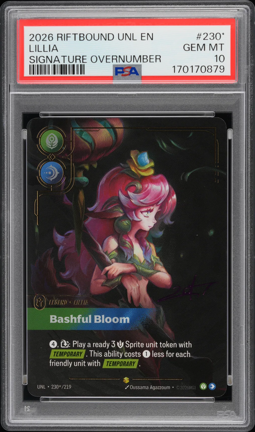 Lillia - Bashful Bloom card artwork