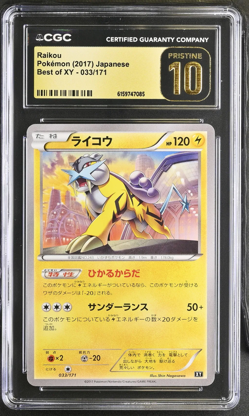 Raikou card artwork