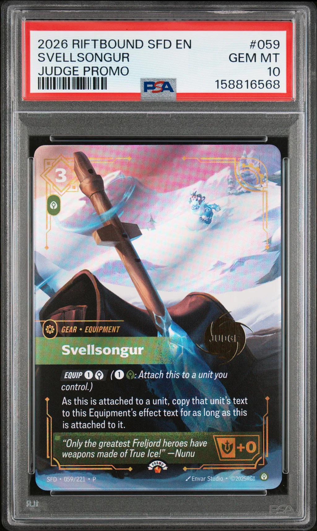 Svellsongur card artwork